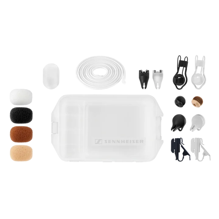 Sennheiser MZ 1 MKE 1 microphone accessory kit with windscreen and mounting hardware