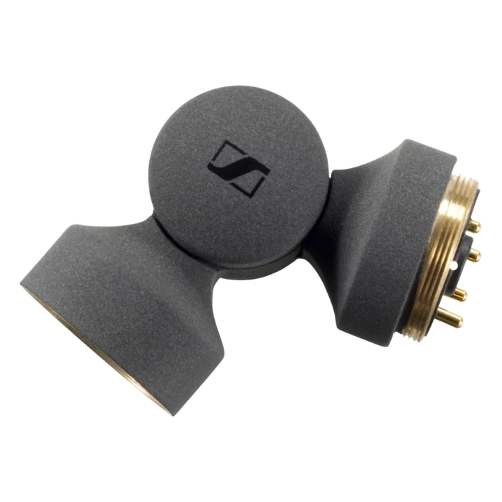 Sennheiser MZG 8000 swivel joint microphone adapter with ball-and-socket design front view