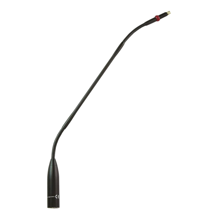 Sennheiser MZH 3042 dual-flex gooseneck microphone with 40cm articulating neck and professional connector