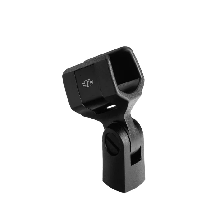 Sennheiser MZQ 40 flexible stand adapter for MKH microphones, front view showing mounting mechanism