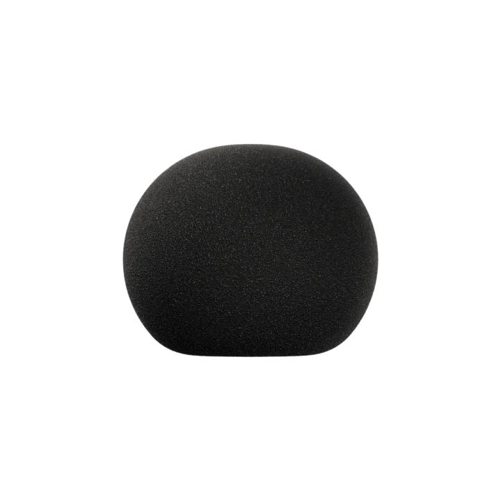 Sennheiser MZW 8030 foam windshield for microphones, front view showing dense foam construction