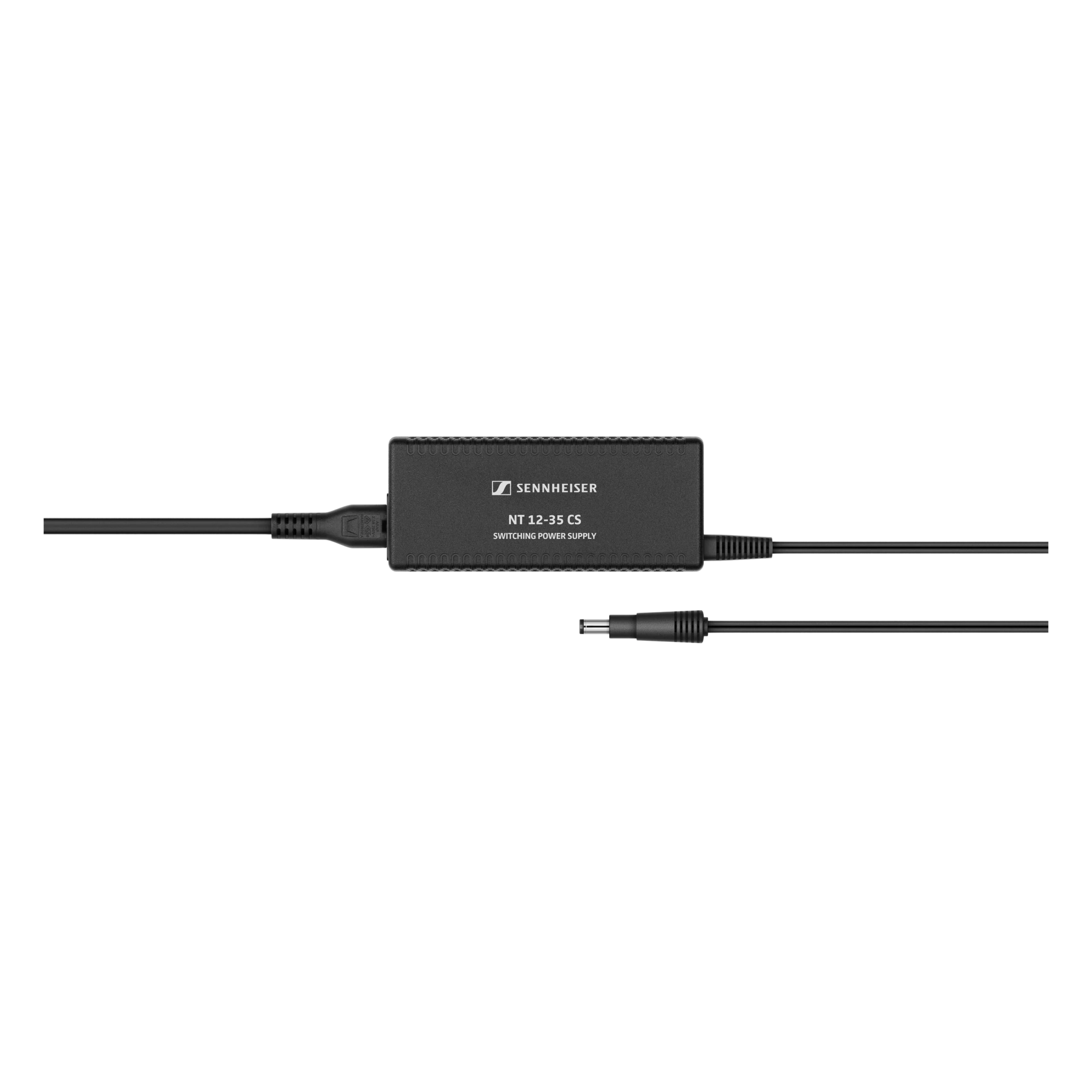 Sennheiser NT 12-35 CS Universal Power Supply Front View Sennheiser NT 12-35 CS universal power supply with connector ports and status indicators