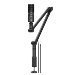 Sennheiser Profile Streaming Set USB condenser microphone with shock mount and pop filter front view