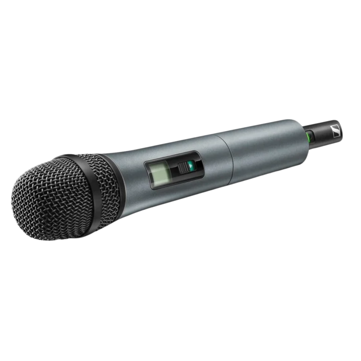 Sennheiser SKM 835-XSW-A handheld wireless microphone transmitter with supercardioid capsule and XSW frequency band