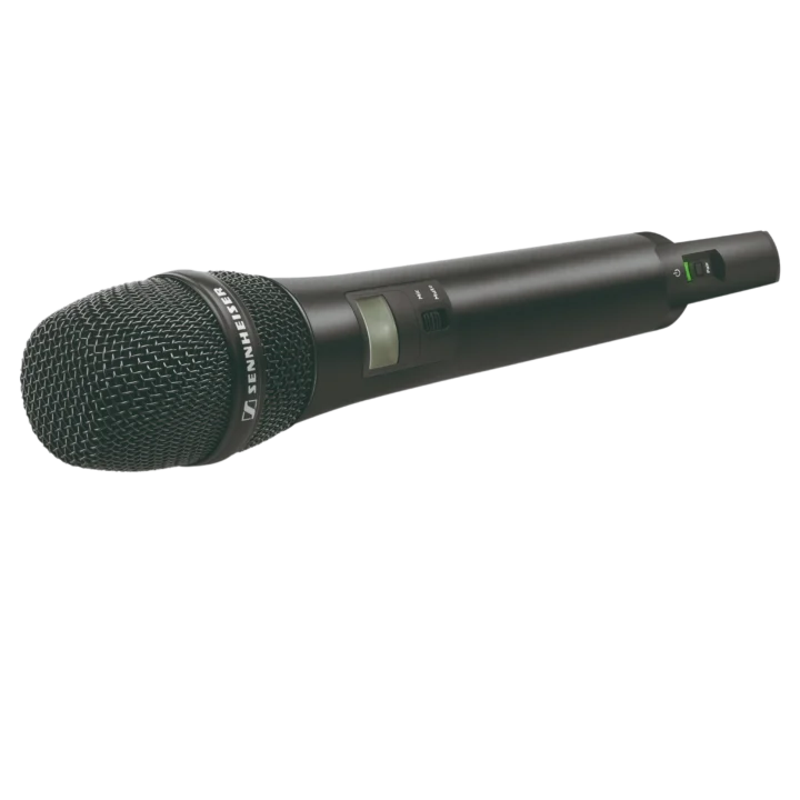Sennheiser SKM AVX-4 wireless handheld transmitter body without capsule, front angle view