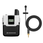 Sennheiser SL handheld wireless microphone set dimensional diagram with measurements and specifications