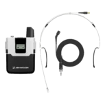 Sennheiser SL Headmic Set DW-4-US R wireless headset microphone front view