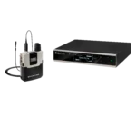 Sennheiser SL Lavalier Set DW-4-US R wireless lavalier microphone system with transmitter and receiver