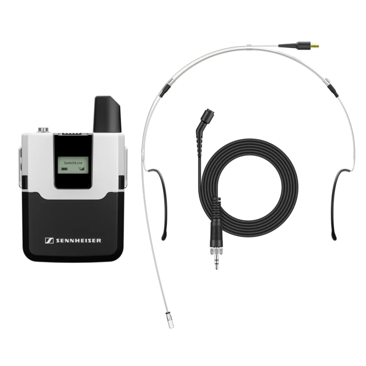 Sennheiser SL MCR 2 DW-4 multi-channel receiver dimensional diagram with measurements and mounting specifications