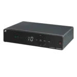 Sennheiser XSW 1-825-A wireless vocal microphone transmitter showing controls and display panel