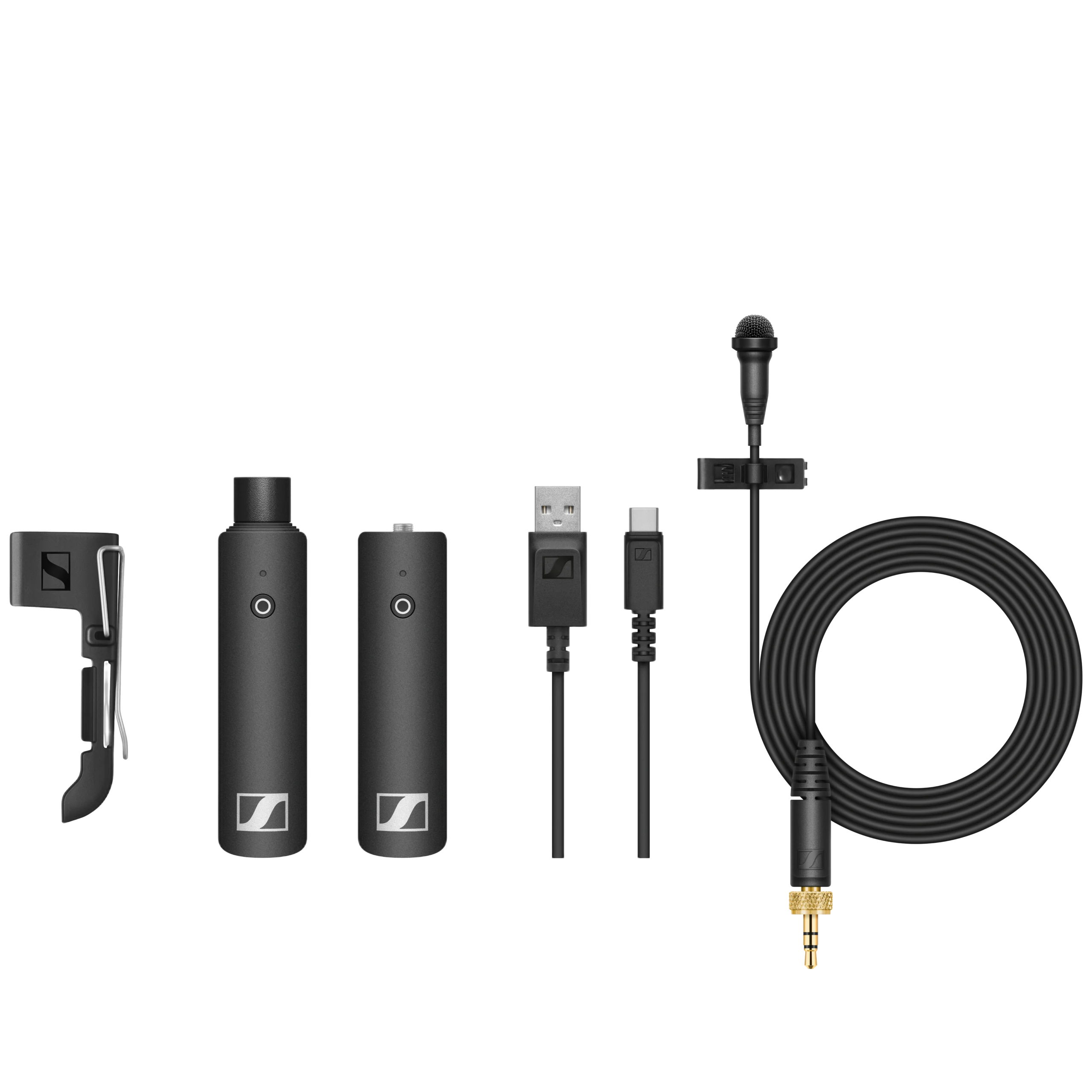 Sennheiser XSW-D Digital Wireless Lavalier Microphone Set Sennheiser XSW-D digital wireless lavalier microphone set with transmitter and receiver components