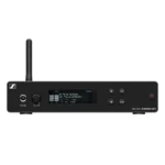 Sennheiser XSW IEM SR stereo transmitter with illuminated display and control buttons
