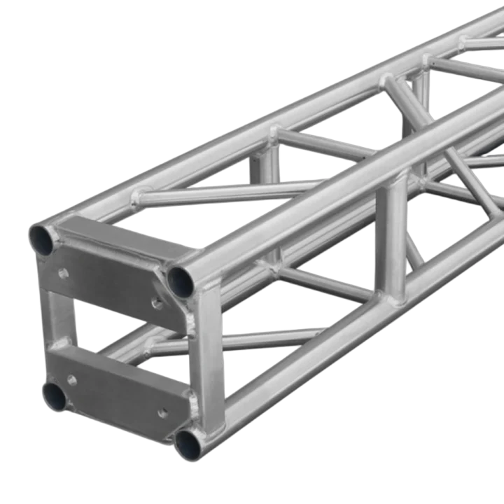 Sound Barrier BLT126WCB 12 inch professional bolted aluminum box truss segment with corner brackets
