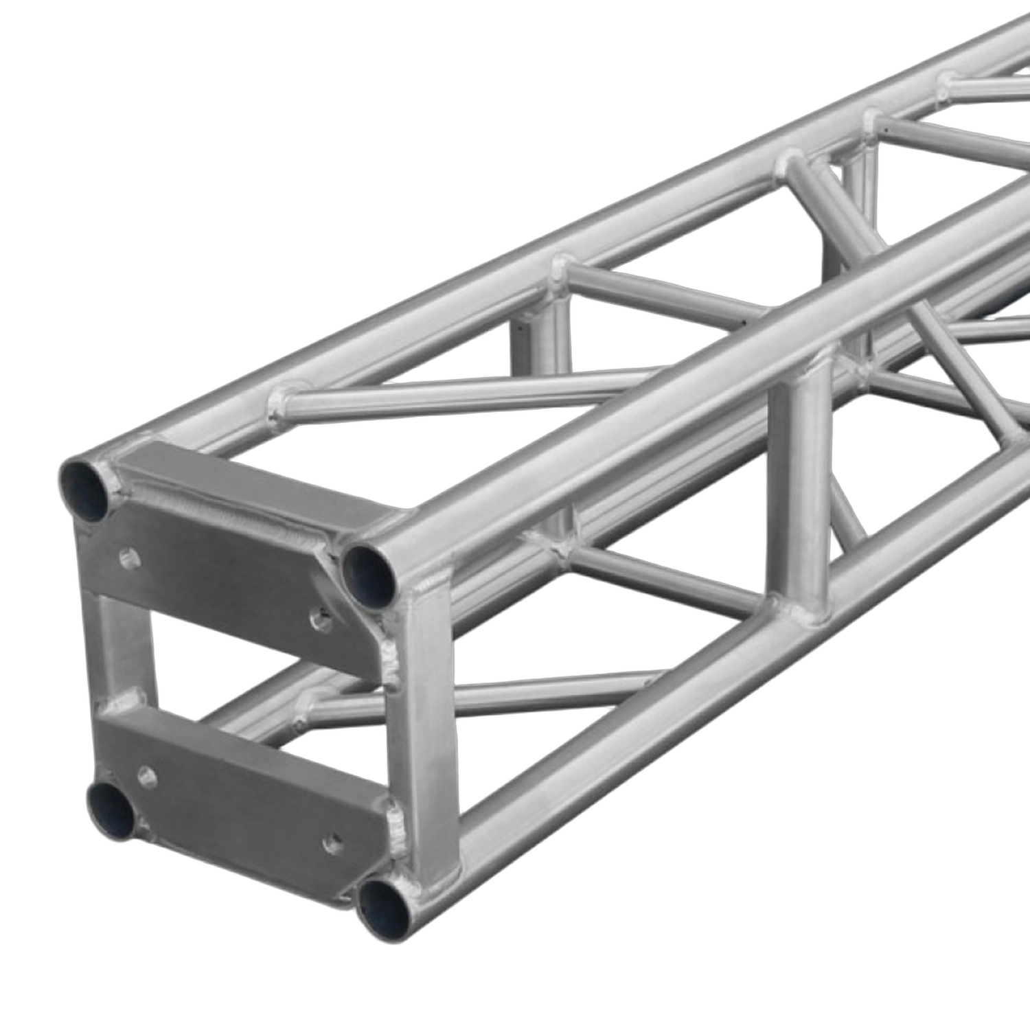 Sound Barrier BLT126WCB 12 Inch Bolted Aluminum Box Truss Segment Sound Barrier BLT126WCB 12 inch professional bolted aluminum box truss segment with corner brackets