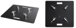 Sound Barrier BPS248-2940 24-inch multi-truss base plate for square box truss systems front view