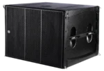Sound Barrier CORE10218SA 18-inch active subwoofer positioned in professional audio installation application