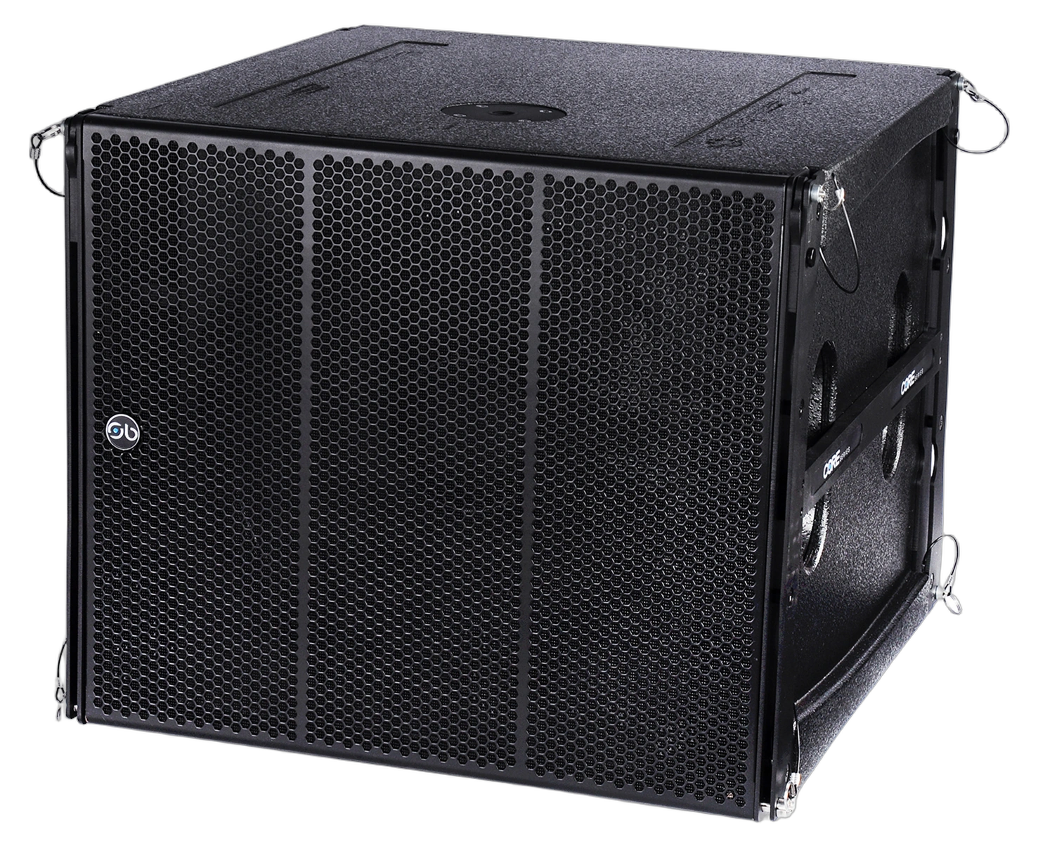 Sound Barrier CORE8218SA 18 Inch Active Subwoofer Front Sound Barrier CORE8218SA 18 inch active high power subwoofer front view with control panel