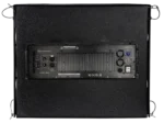 Sound Barrier CORE8218SA 18 inch active subwoofer side profile showing cabinet design and connectivity