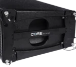 Sound Barrier CORE82P dual 8-inch passive line array module mounted in live sound reinforcement application