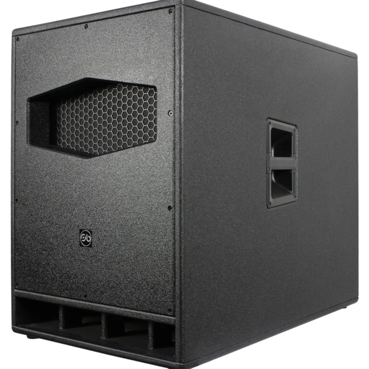 Sound Barrier CV18SUB 18-inch active bandpass subwoofer with DSP controls and front panel