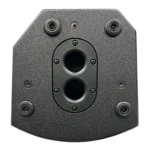 Sound Barrier CV8 8-inch active two-way loudspeaker DSP control panel and input connectors detail view
