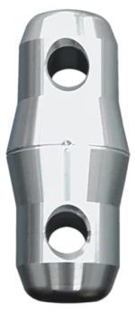 Sound Barrier DCC4 dual coupler truss connecting hardware shown from side profile angle