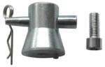 Sound Barrier DCC4 dual coupler truss connecting hardware dimensional diagram with measurements