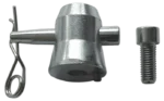 Sound Barrier DCC4 dual coupler truss connecting hardware dimensional diagram with measurements