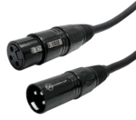 Sound Barrier DMX5 500-foot DMX cable with XLR3M to XLR3F connectors for lighting control