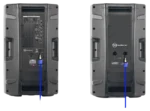 Sound Barrier EKO12P 12-inch passive two-way full range loudspeaker shown from side angle