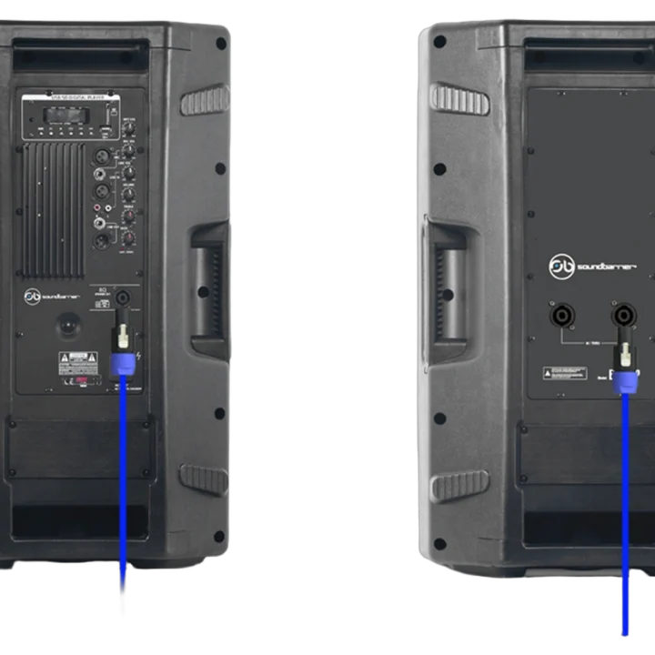 Sound Barrier EKO12P 12-inch passive two-way full range loudspeaker shown from side angle