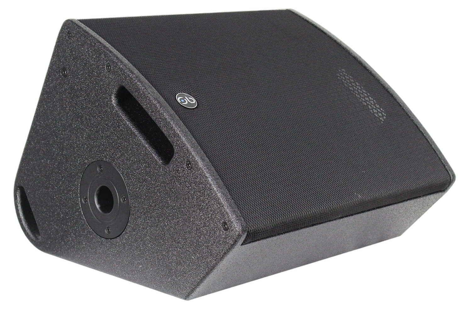 Sound Barrier FM12CXA 12 Inch Active Coaxial Stage Monitor Sound Barrier FM12CXA 12-inch active coaxial stage monitor with DSP front view