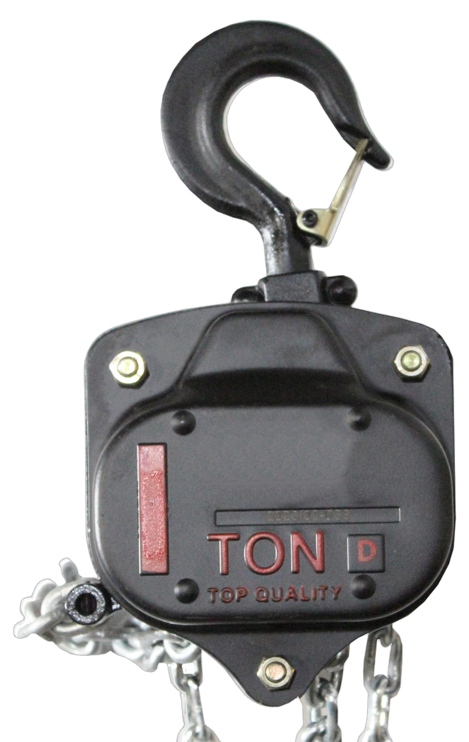 Sound Barrier HCH1 Manual Chain Hoist Heavy Duty Rigging Equipment Sound Barrier HCH1 manual chain hoist with heavy-duty rigging hardware and lifting mechanism