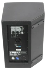 Sound Barrier iLX10D 10-inch active powered speaker rear panel showing connections and controls