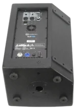 Sound Barrier iLX10D 10-inch active powered loudspeaker shown from side profile with integrated DSP controls
