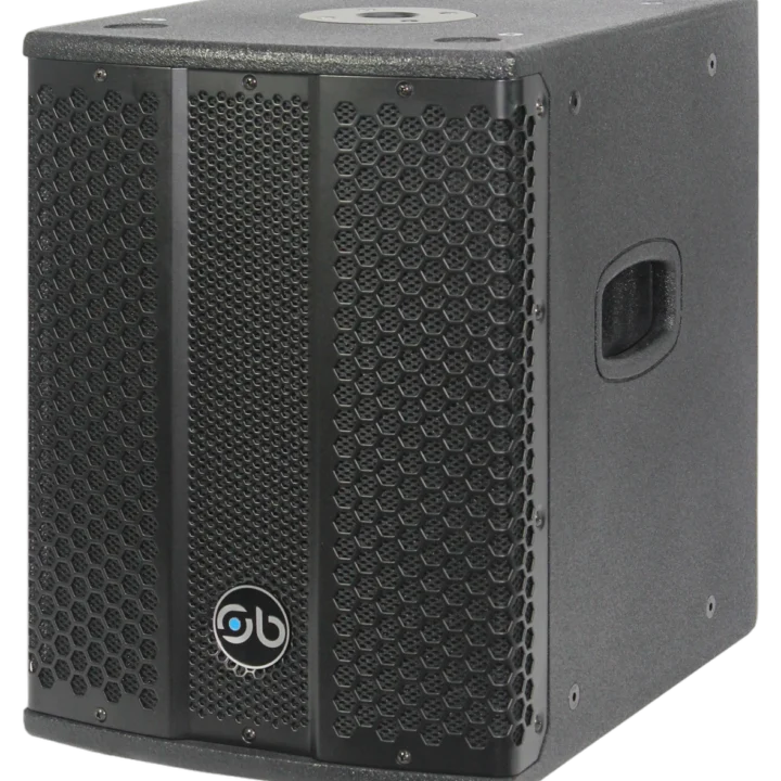 Sound Barrier iLX10DSUB 10-inch active subwoofer with 1200W amplifier and front-facing woofer