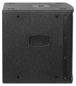 Sound Barrier iLX10DSUB 10-inch active subwoofer front panel with selectable crossover controls and input connections