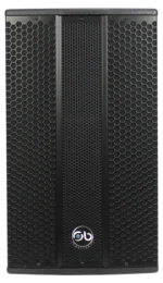 Sound Barrier iLX12 12-inch passive loudspeaker showing side profile and cabinet construction