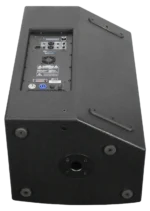 Sound Barrier iLX15D 15-inch active powered loudspeaker with 1800W amplifier shown from side profile