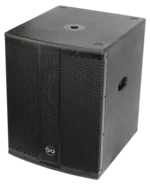 Sound Barrier iLX18DSUB 18-inch active subwoofer with selectable crossover controls and front-facing driver