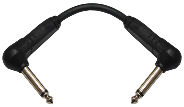 Sound Barrier JC6B40 40-piece 6-inch angled molded guitar pedalboard jumper patch cables set