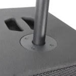 Sound Barrier LX210AS dual 10-inch active subwoofer rear panel with DSP controls and connections