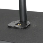 Sound Barrier LX900 36-inch pole mount installed with LINE X2 system in professional audio setup