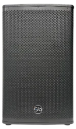 Sound Barrier LY15BT 15-inch active two-way loudspeaker with black grille and control panel