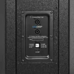 Sound Barrier MG412P 12-inch passive two-way loudspeaker installed in professional venue application