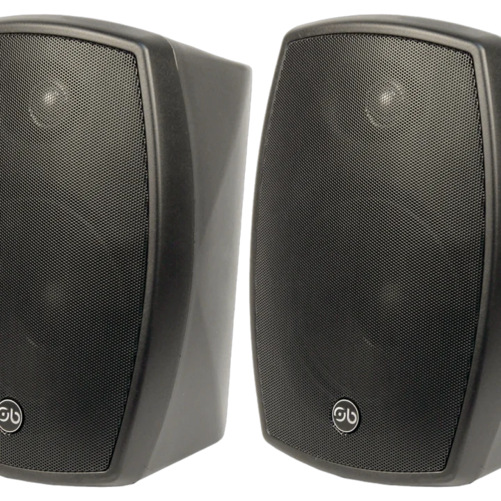 Sound Barrier MR6501WT 6.5 inch passive two-way loudspeaker with weather-resistant white finish, side profile view