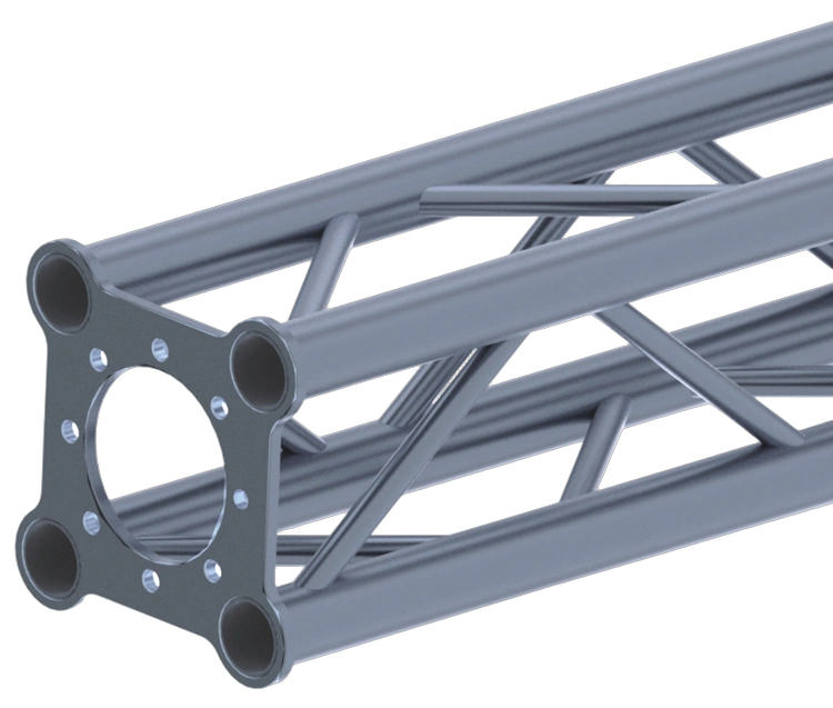 Sound Barrier MT2205 225mm Aluminum Box Truss Segment Sound Barrier MT2205 225mm aluminum box truss segment 0.5m length front view