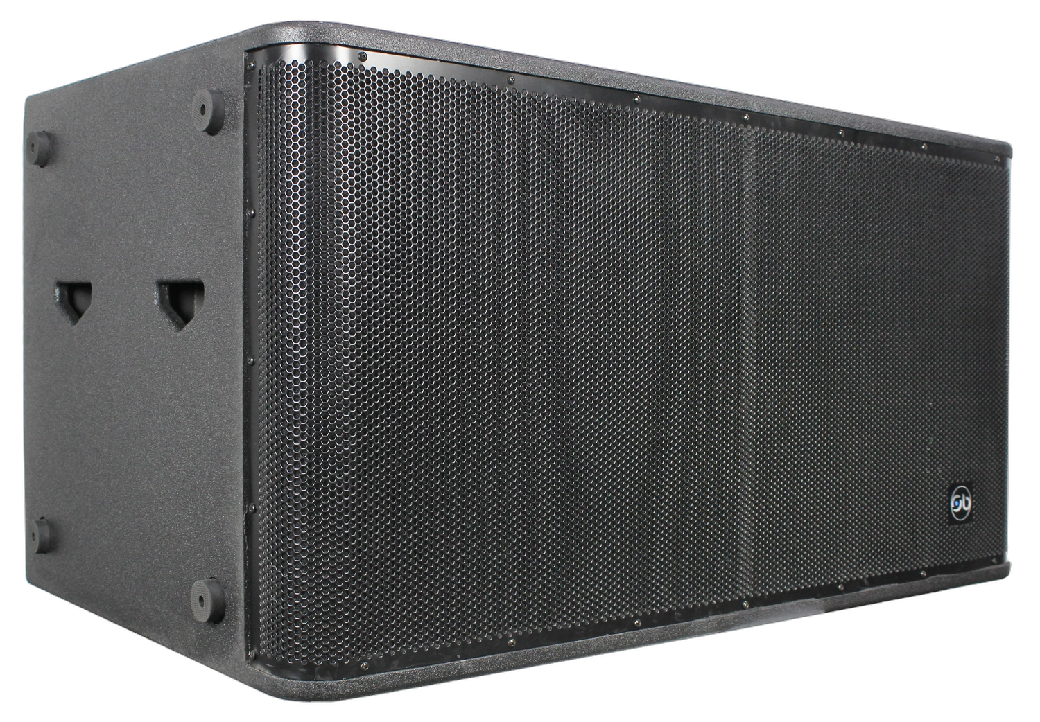 Sound Barrier MX218DSUB Dual 18 Subwoofer Rear Panel Sound Barrier MX218DSUB dual 18-inch active subwoofer rear panel showing DSP controls and connections
