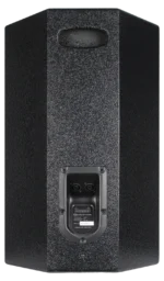 Sound Barrier NX12M 12-inch passive two-way loudspeaker rear panel showing connectors and specifications