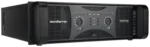 Sound Barrier PCS4000 two-channel power amplifier rear panel showing XLR inputs and speaker binding posts